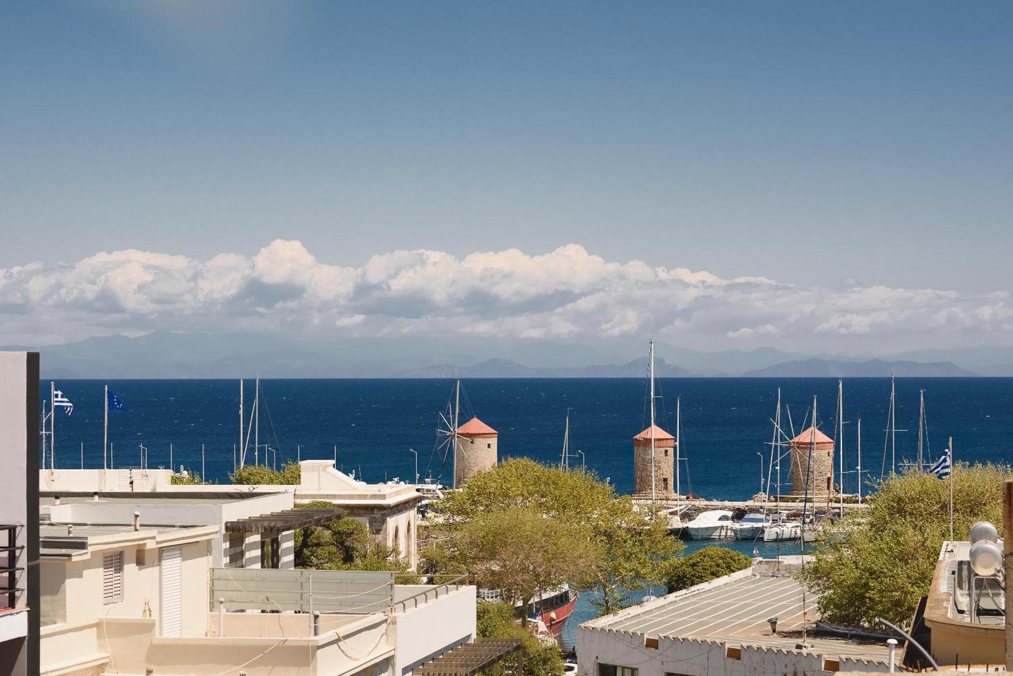 Mandraki City Center Apartments Rhodes City Extérieur photo